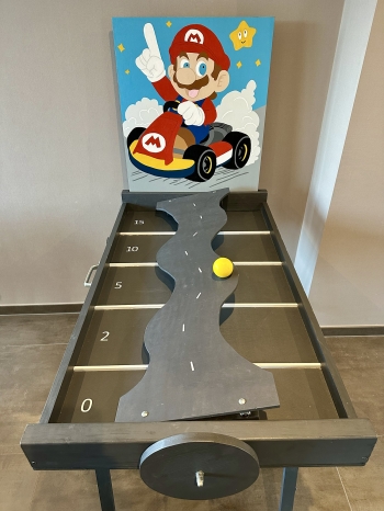 Wiebelplank het racecircuit